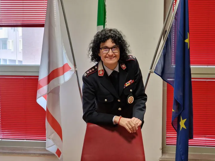 La comandante della Polizia Municipale di Pistoia, Ernesta Tomassetti, illustra i nuovi servizi e. le nuove tipologie di reato