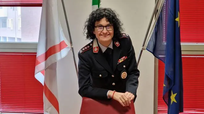La comandante della Polizia Municipale di Pistoia, Ernesta Tomassetti, illustra i nuovi servizi e. le nuove tipologie di reato