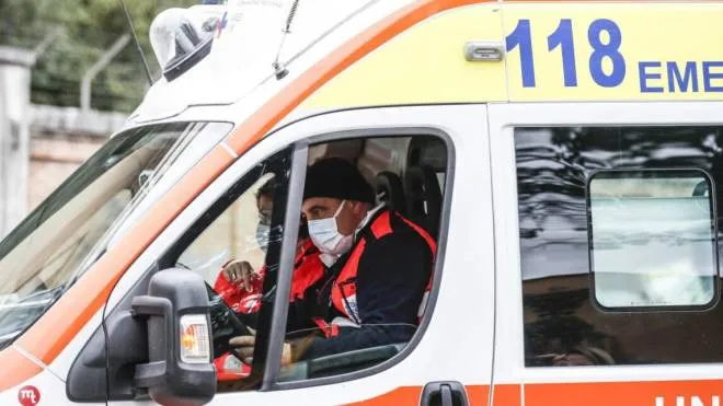 La donna è stata soccorsa con un’ambulanza del «118»