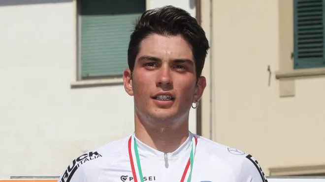Il campione toscano juniores 2022 Lorenzo Conforti (Foto V. Pagni)