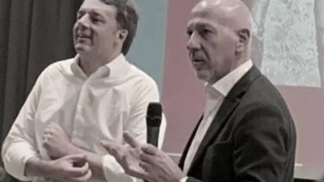 Giancarlo Cecchi con Matteo Renzi