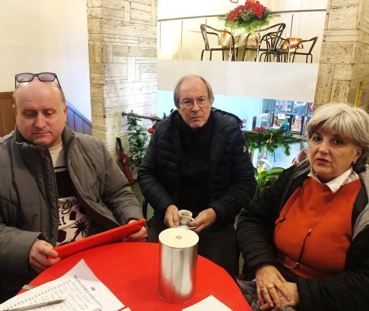 Da sinistra Fabio Basile, Marco Betti, Donatella Gabrielli