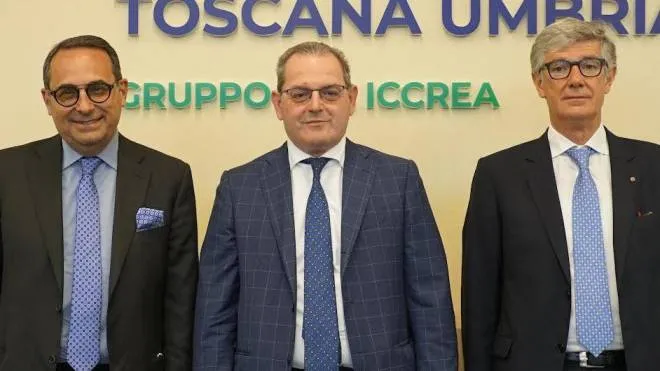 Il vice Carmelo. Campagna, il dg Umberto Giubboni e il presidente Florio Faccendi