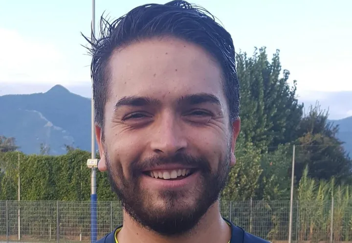 Gianmarco Landi autore del gol vittoria del Retignano