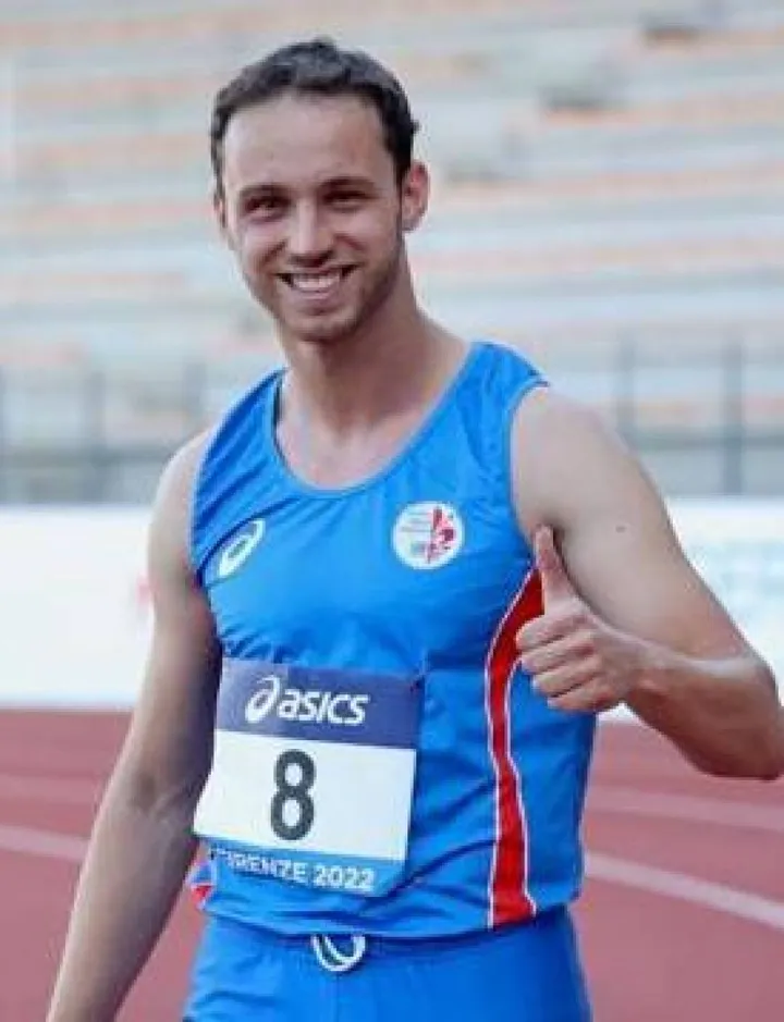 Il velocista Samuele Ceccarelli