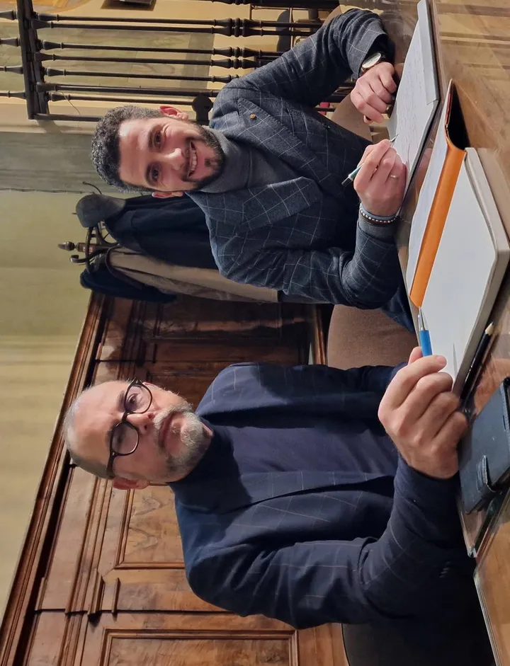 Fabio Raso (Ale Tomasi sindaco) e Francesco Pelagalli (Fratelli d’Italia)