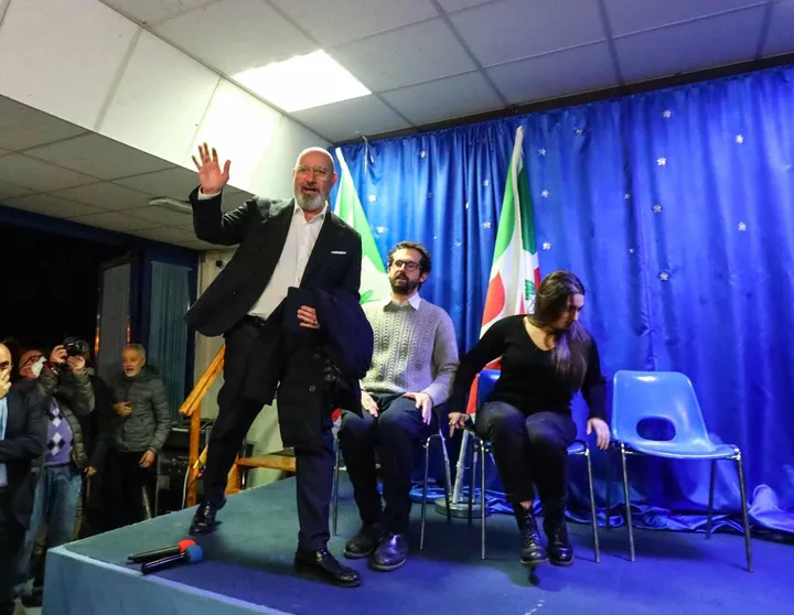 Stefano Bonaccini,. presidente dell’Emilia Romagna e candidato alla segreteria nazionale del Partito Democratico