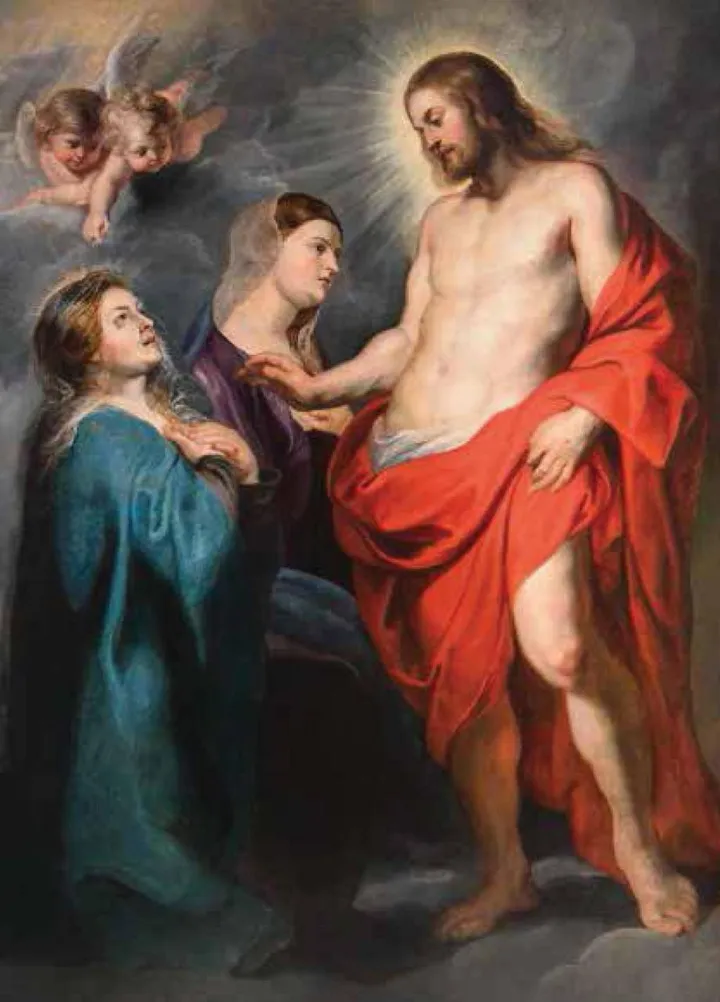 La tela di Rubens che era stata sottoposta a sequestro (foto Ansa)