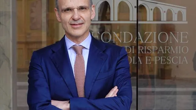 Il presidente di Fondazione Caript, Lorenzo Zogheri (Acerboni/FotoCastellani)