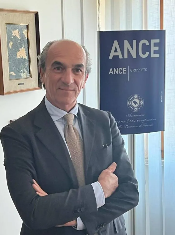 Il presidente di Ance Grosseto, Massimo De Blasis