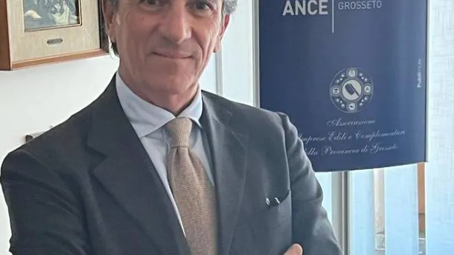 Il presidente di Ance Grosseto, Massimo De Blasis