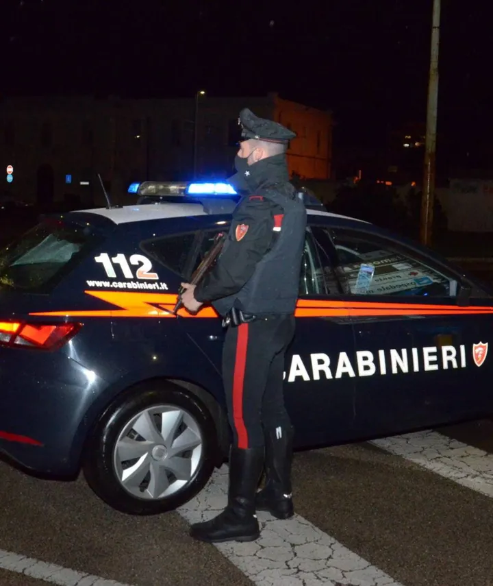 I carabinieri sono stati avvertiti dalla guardia giurata e sono sulle tracce dei tre ladri anche tramite le telecamere