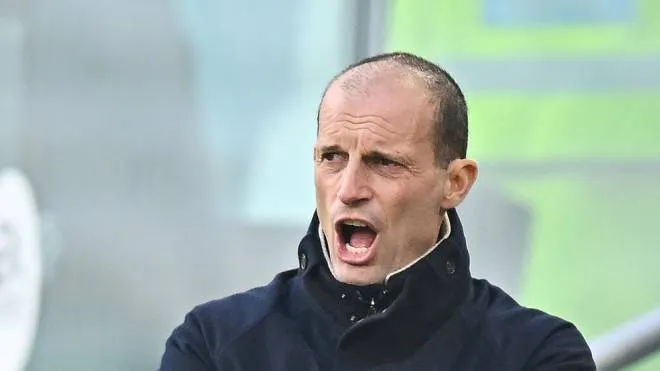 Juventus coach Massimiliano Allegri during the friendly soccer match Juventus FC vs Royal Standard de Liège at the Allianz Stadium in Turin, Italy, 30 december 2022 ANSA/ALESSANDRO DI MARCO