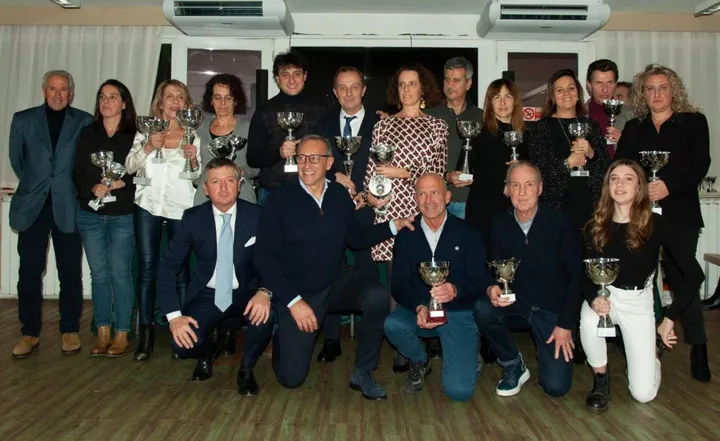 La cerimonia di premiazione dei campionati sociali che si sono svolti al Match Ball di Bagno a Ripoli e che hanno fatto registrare numeri record