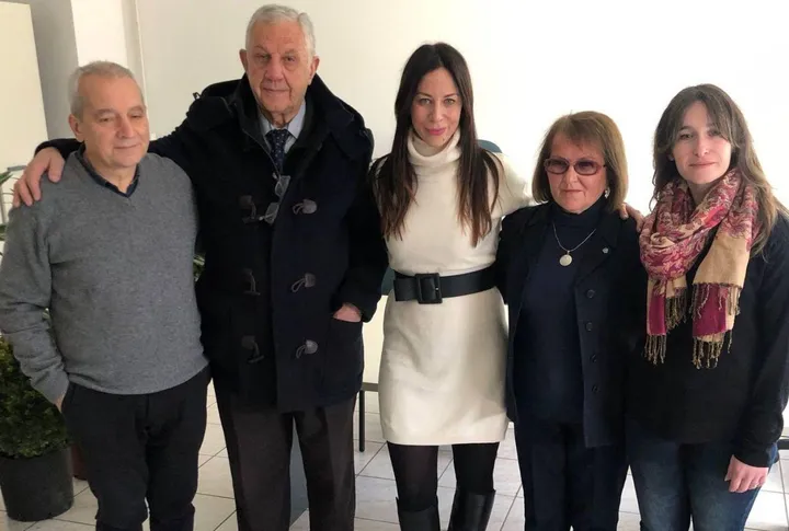 Annalisa lelli con Goretta Morini, Sabrina Balducci, Ivano Rampi e Vittorio Massetti