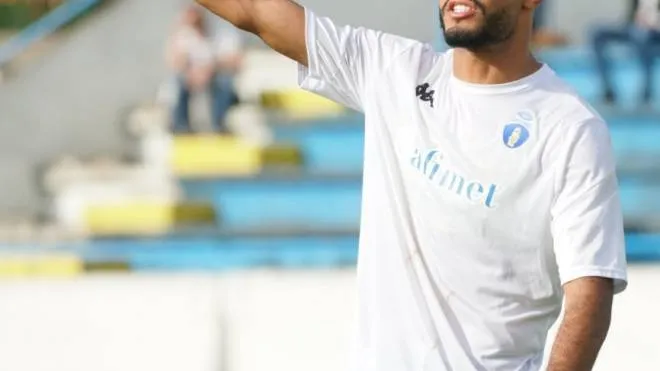 L’attaccante Ayoub Zhar, 23 anni. Ha segnato il gol che ha permesso all’andata di vincere con il Tau. Le scelte di Firicano per Altopascio