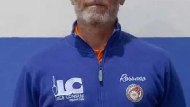 Il coach del «Luca Consani» Rossano Rossi
