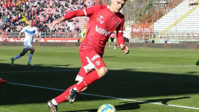 Giuseppe Di Serio, all’attivo 5 gol, quattro in campionato (Foto Crocchioni)