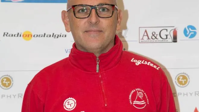 Andrea Marselli coach dello Zephyr Mulattieri Valdimagra, battuto in casa dal Ciriè nella 14ª giornata del campionato di serie B maschile