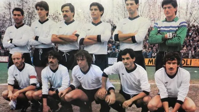 Lo Spezia che fu promosso in C1 nella stagione 1985-86