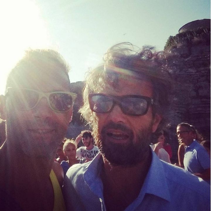 Selfie con Carlo Cracco