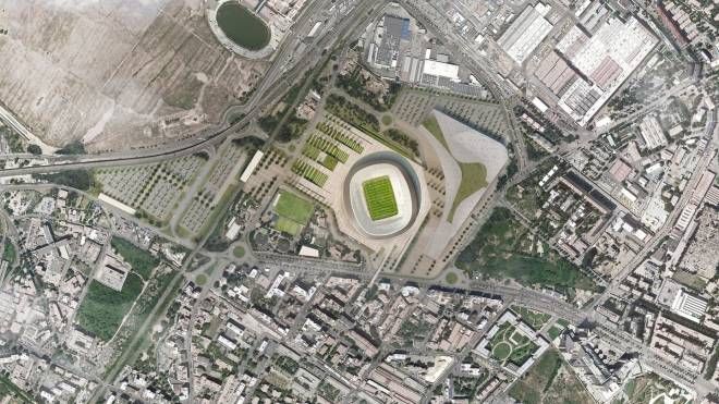 Il nuovo stadio della Fiorentina: ecco come sarà