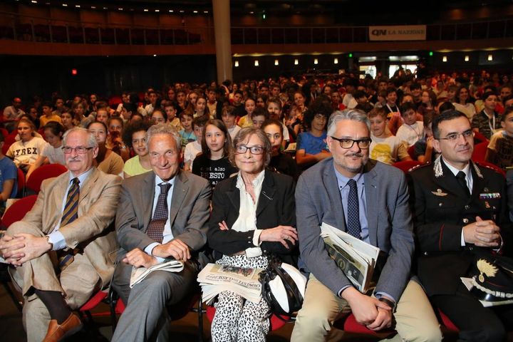 Firenze, la premiazione del Campionato di giornalismo all'Obihall   (Marco Mori/New Press Photo)