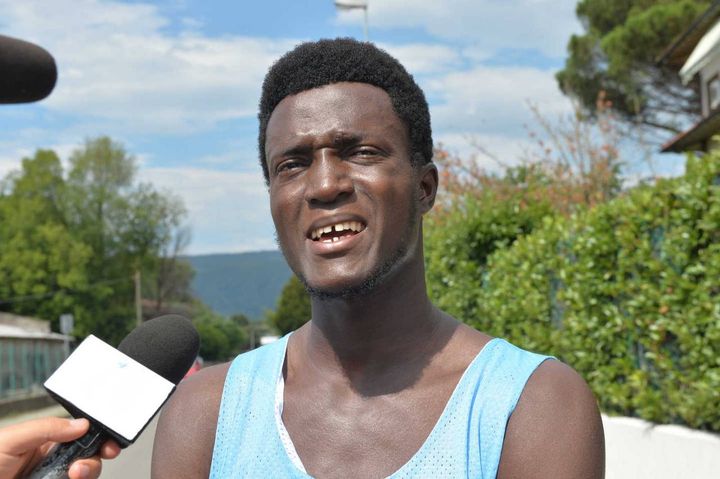 Buba, il 23enne gambiano racconta il momento in cui è stato insultato e ha sentito uno sparo (Castellani)