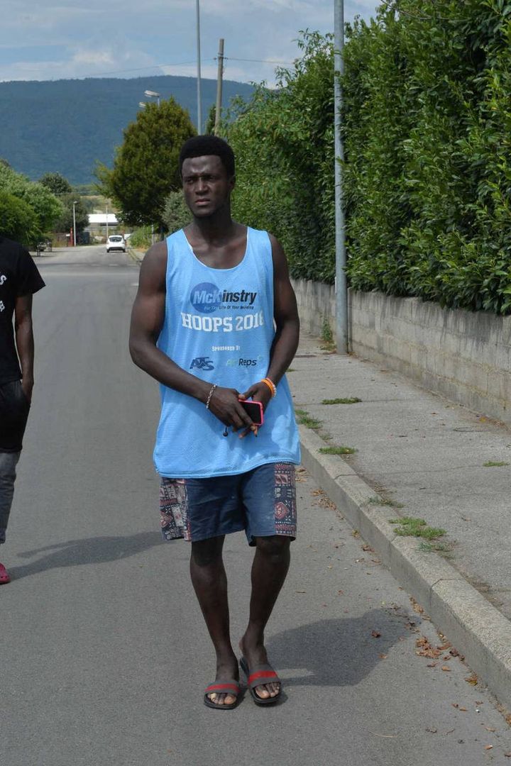Buba, il 23enne gambiano che ha denunciato lo sparao