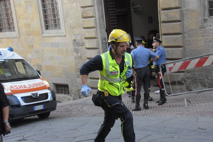 Arezzo, fuga di gas all'Archivio di Stato, due dipendenti morti (Cristini)