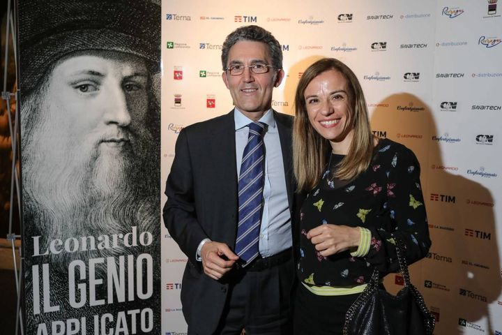 Manuela Noto e Roberto Nisci (E-Distribuzione) (foto New Press Photo)
