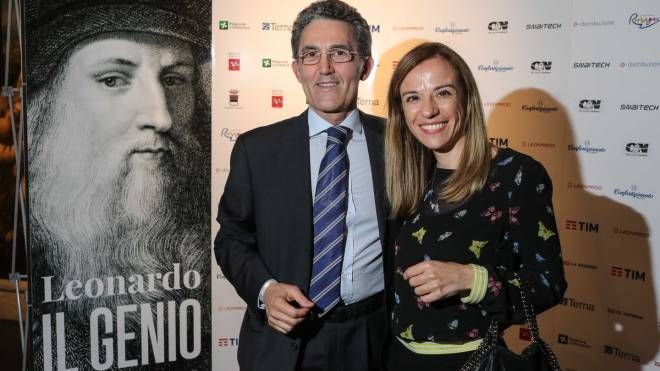 Manuela Noto e Roberto Nisci (E-Distribuzione) (foto New Press Photo)