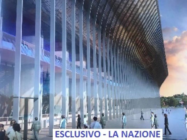 Le immagini del progetto di restyling dello stadio Franchi di Firenze