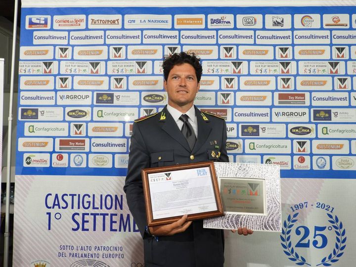 Romano Battisti, Premio Internazionale Fair Play Menarini