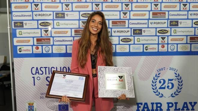 Eleonora Goldoni, Premio Internazionale Fair Play Menarini