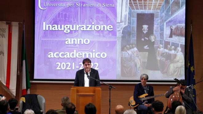 L'apertura dell'anno accademico (Foto Lazzeroni)