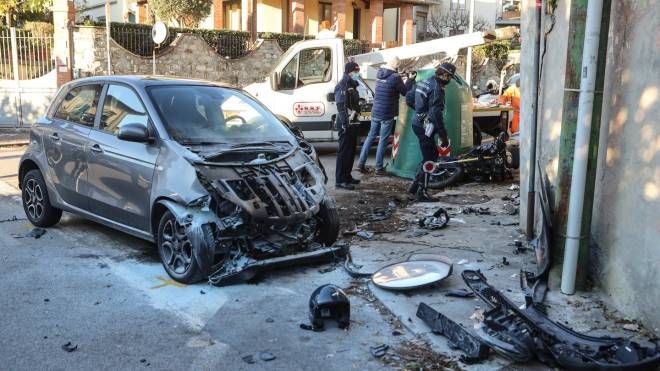 Firenze,  incidente mortale  (Giuseppe Cabras/New Press Photo)