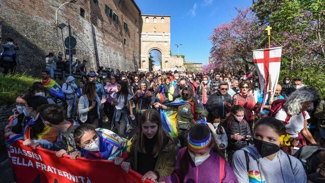 Marcia per la Pace Perugia-Assisi (Foto Crocchioni)