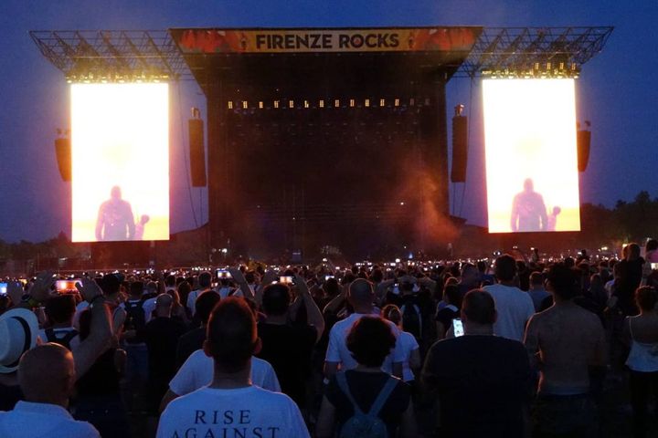 Firenze Rocks 2022, il concerto dei Muse e dei Placebo