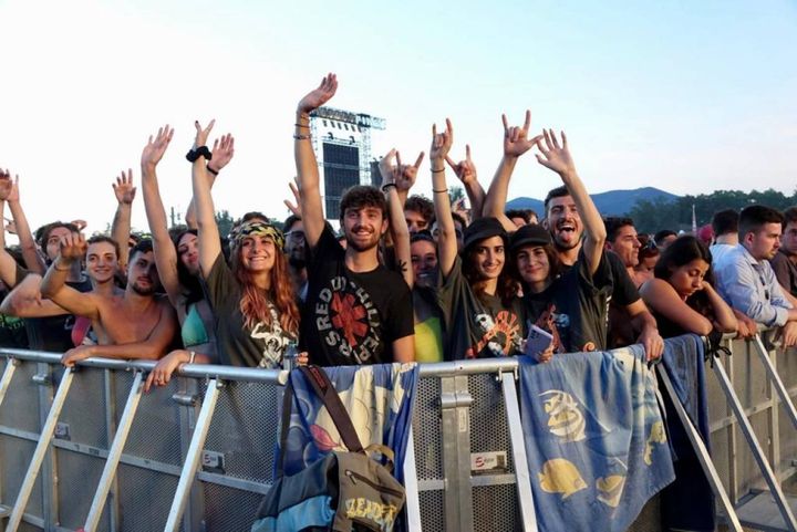 Firenze Rocks, concerto dei Red Hot Chili Peppers (foto Tania Bucci/New Press Photo)