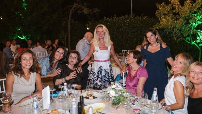 La serata per il Meyer al Circolo del Tennis Firenze (foto Giuseppe Cabras/New Press Photo)