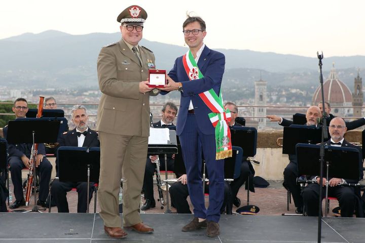 Fiorini d'Oro 2022:  il generale Pietro Tornabene per l'Istituto Geografico Militare (New Press Photo)