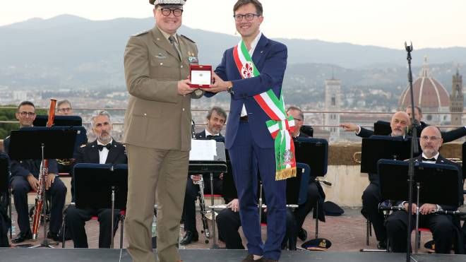 Fiorini d'Oro 2022:  il generale Pietro Tornabene per l'Istituto Geografico Militare (New Press Photo)