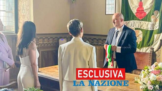 Montalcino (Siena): il matrimonio di Paola Turci e Francesca Pascale (foto Riccardo e Tommaso Germogli)