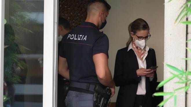 Giallo in hotel a Firenze, uomo morto e donna trovata in fin di vita (Foto Luca Moggi / New Press Photo)