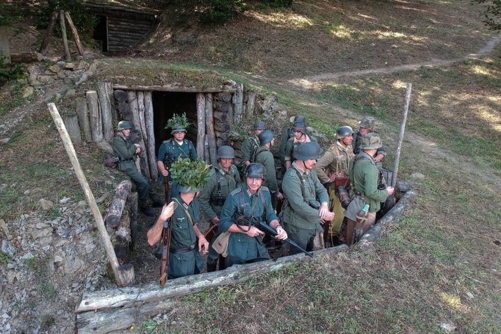 Scarperia: rievocazione storica della battaglia di Monte Altuzzo nella Seconda Guerra Mondiale. Edizione del 2018
(foto Germogli)