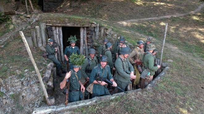 Scarperia: rievocazione storica della battaglia di Monte Altuzzo nella Seconda Guerra Mondiale. Edizione del 2018
(foto Germogli)