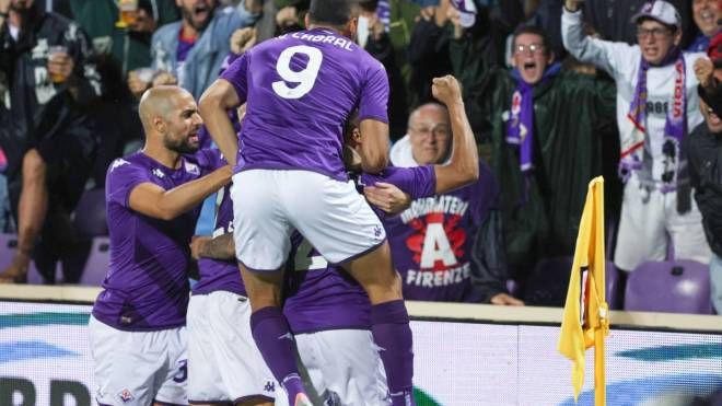 Fiorentina-Twente, le foto della partita (Germogli)
