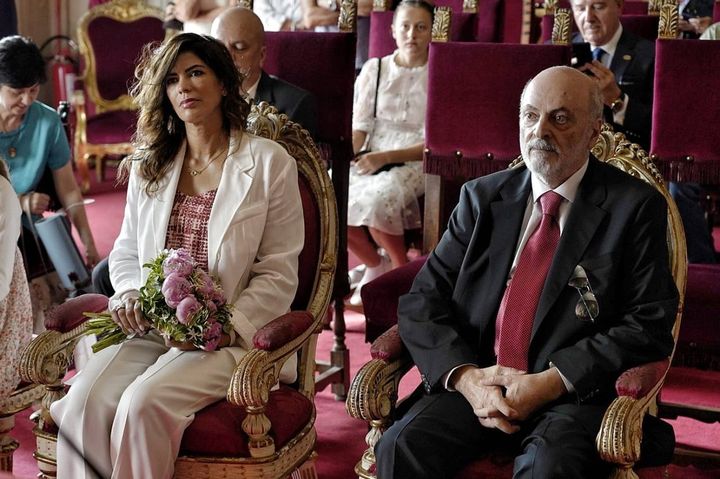 Le nozze di Graziano Cioni con Hasna Lfah