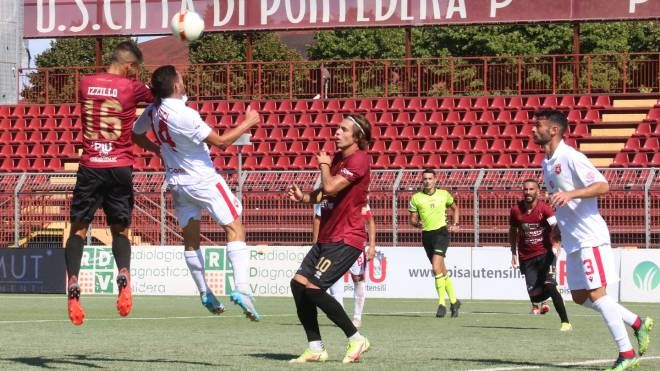 Pontedera-Ancona, le foto della partita (Foto Germogli)